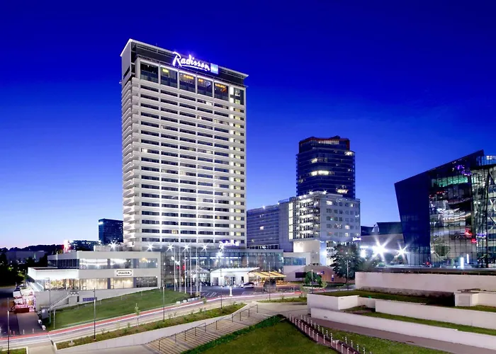 Luxury hotel only: Radisson Blu Hotel Lietuva